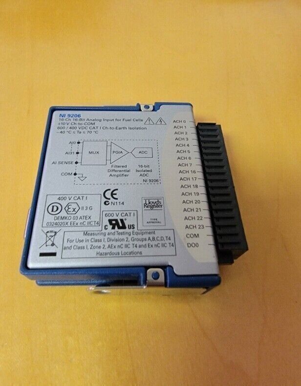 Модуль National Instruments NI-9206