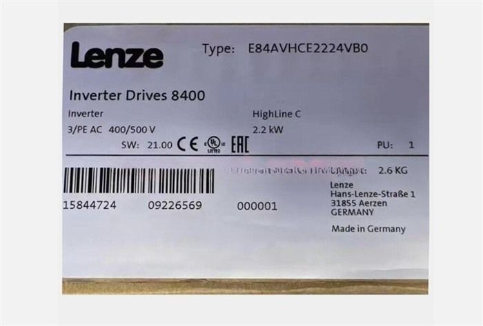 Модуль Lenze E84AVHCE2224VB0