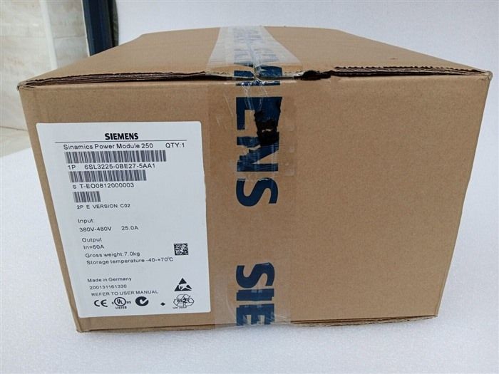 Модуль Siemens 6SL3225-0BE27-5AA1