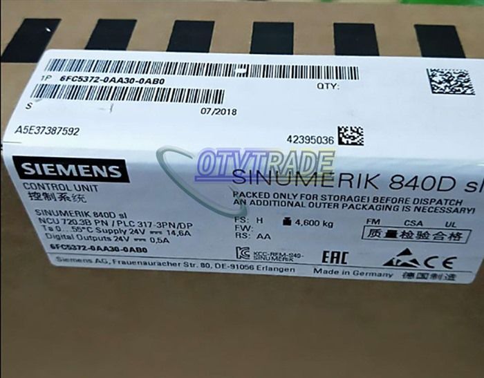 Модуль SIEMENS 6FC5372-0AA30-0AB0 6FC5 372-0AA30-0AB0 840D