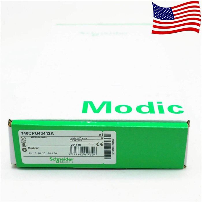 Модуль Schneider 140CPU43412A 64 Processor Controller PLC Module Unit - US Stock