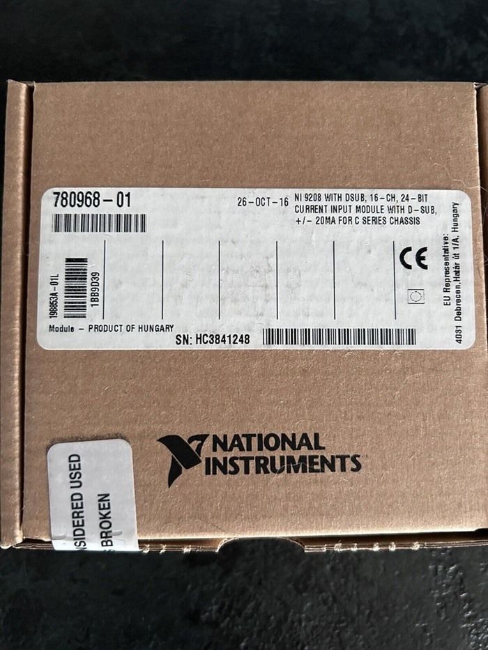 Модуль National Instruments NI-9208
