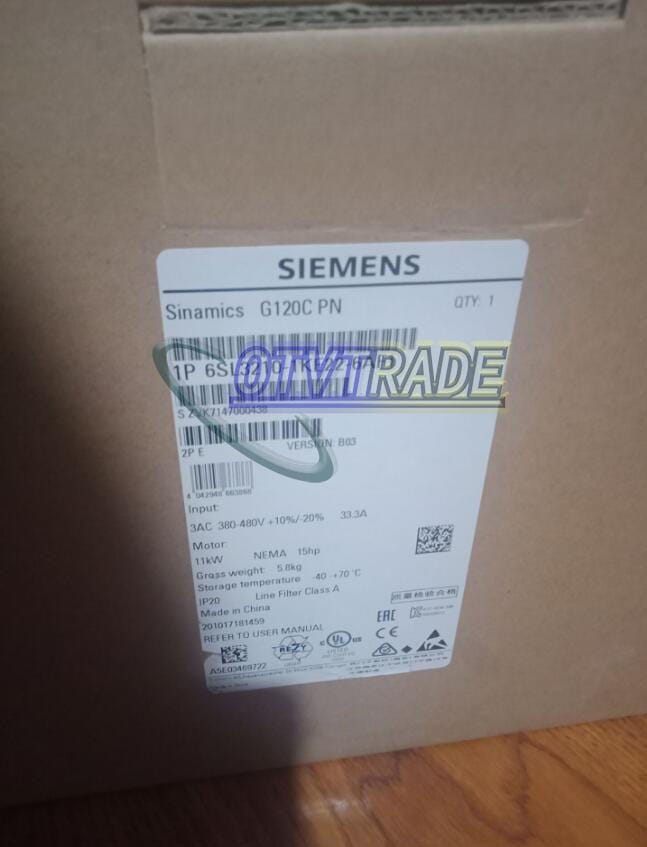 Модуль Siemens SINAMICS Inverter G120 6SL3210-1KE22-6AF1