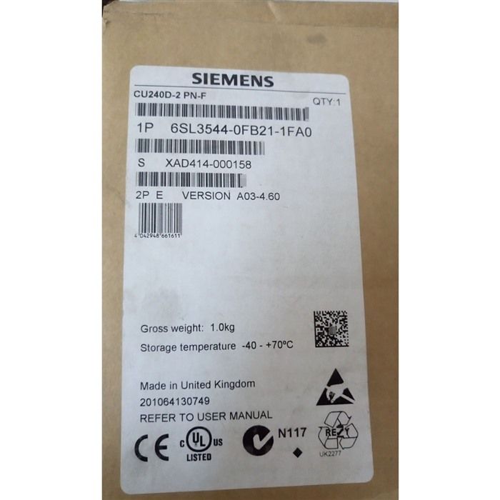 Модуль SIEMENS 6SL3544-0FB21-1FA0