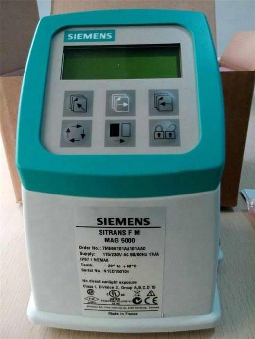Модуль Siemens MAG 5000 Transmitter SITRANS F M Flow Meter 7ME6910-1AA10-1AA0