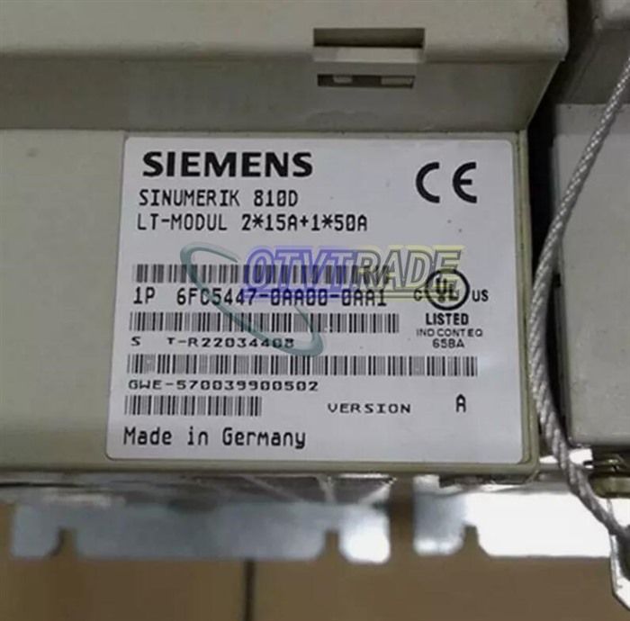 Модуль Siemens CPU CCU3.4 6FC5410-0AY03-1AA0+6FC5447-0AA00-0AA1