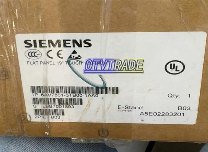 Модуль SIEMENS TOUCH SCREEN 6AV7861-3TB00-1AA0 6AV7 861-3TB00-1AA0
