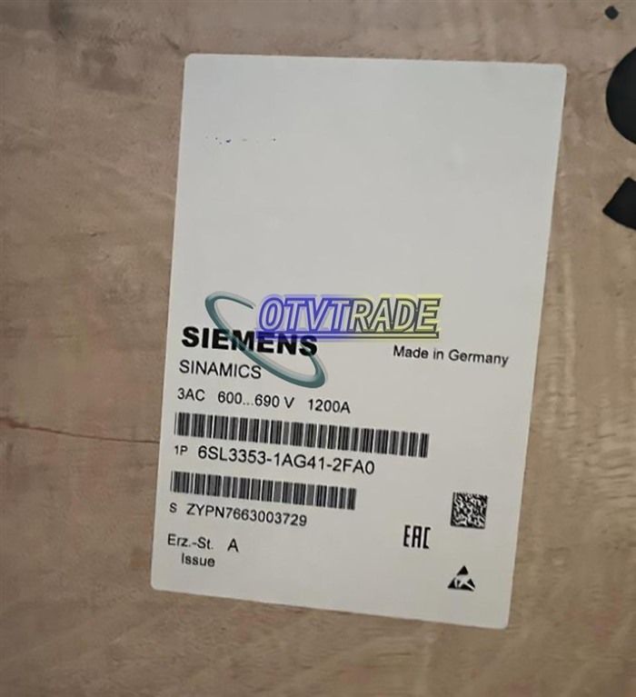 Модуль SIEMENS Backup Power Block 6SL3353-1AG41-2FA0 6SL3 353-1AG41-2FA0