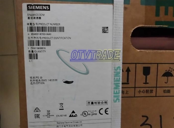 Модуль Siemens 6RA8031-6DS22-0AA0 Replace 6RA7031-6DS22-0