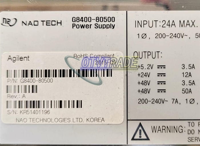 Модуль AGILENT POWER SUPPLY G8400-80500