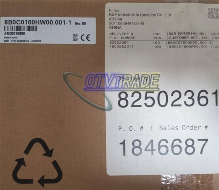 Модуль B&R Servo Driver 8B0C0160HW00.001-1