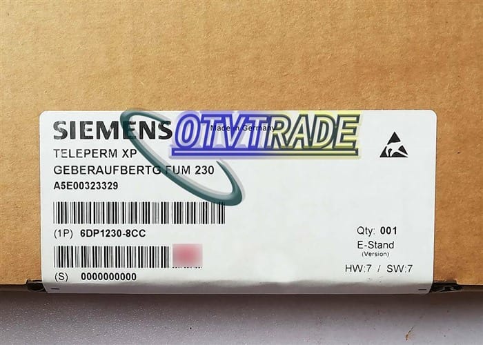 Модуль Siemens 6DP1230-8CC 6DP1 230-8CC