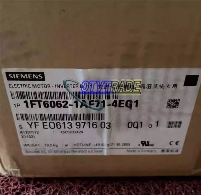 Модуль SIEMENS SERVO MOTORS 1FT6062-1AF71-4EG1 1FT6 062-1AF71-4EG1