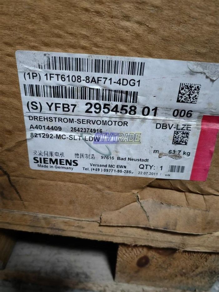 Модуль Siemens Servo Motor 1FT6108-8AF71-4DG1