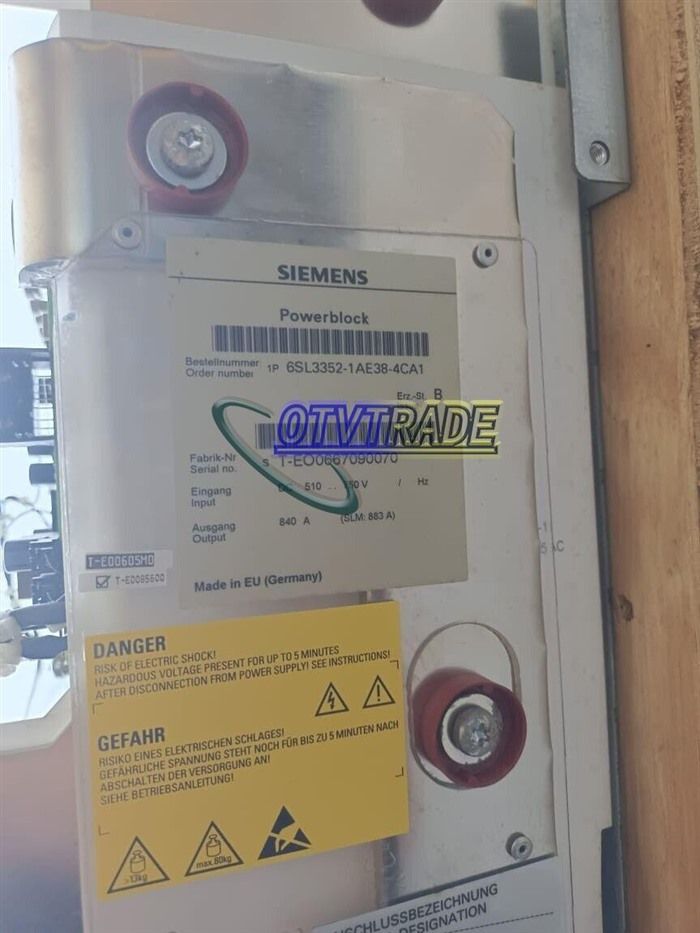 Модуль SIEMENS 6SL3352-1AE38-4CA1