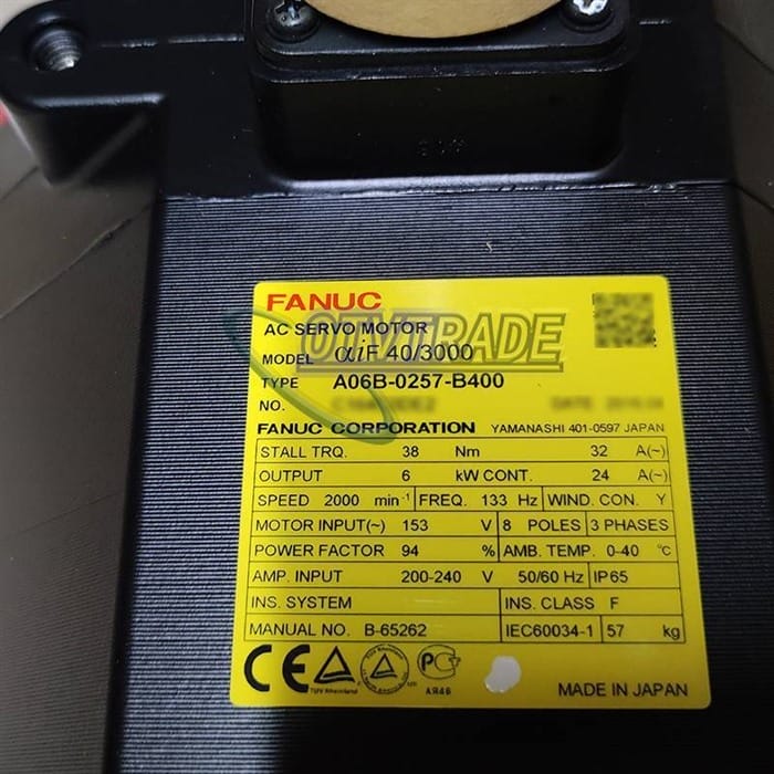 Модуль Fanuc AC Servo Motor A06B-0257-B400