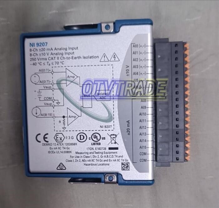 Модуль NATIONAL INSTRUMENTS NI 9207 NI-9207 NI9207 INPUT MODULE
