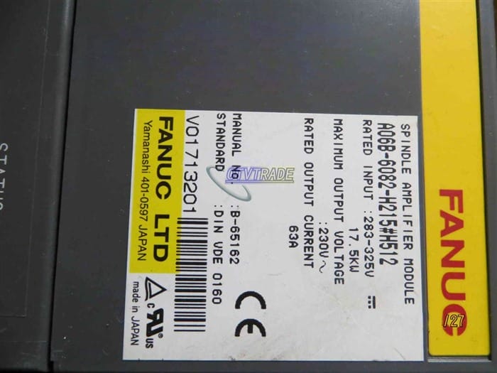 Модуль Fanuc Driver amplifier A06B-6082-H215#H512