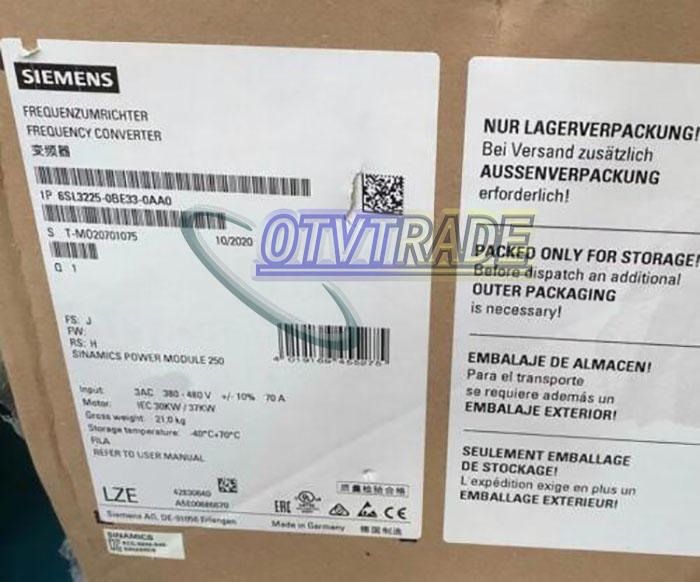 Модуль SIEMENS FREQUENCY CONVERTER 6SL3225-0BE33-0AA0 6SL3 225-0BE33-0AA0