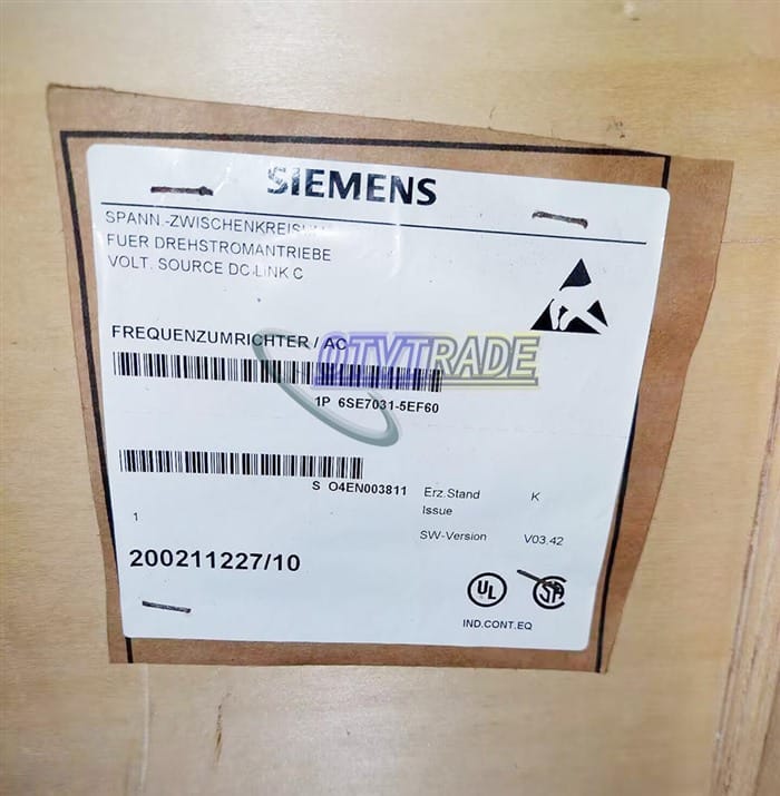 Модуль SIEMENS MASTERDRIVES VECTOR CONTROL CONVERTER 6SE7031-5EF60