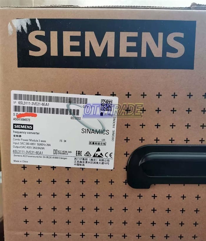 Модуль Siemens Power 6SL3111-3VE21-6EA1