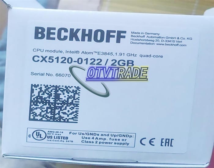 Модуль BECKHOFF CPU Controller CX5120-0122