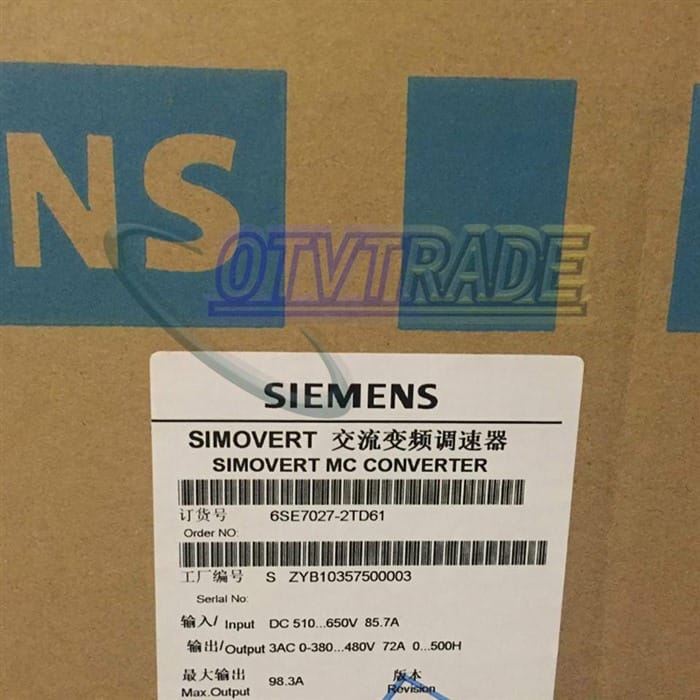 Модуль SIEMENS 6SE7027-2TD61 Inverter 6SE70272TD61
