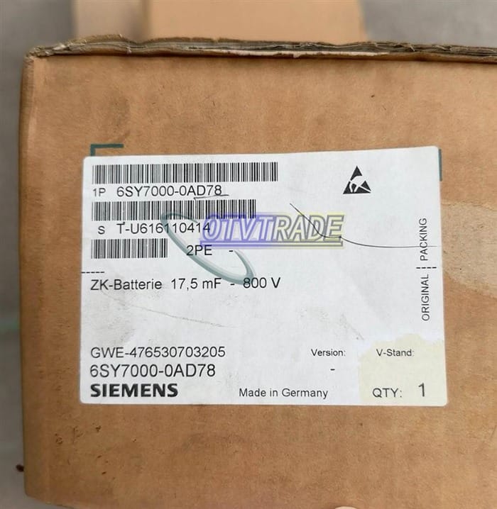 Модуль SIEMENS Dc bus capacitor 6SY7000-0AD78 6SY70000AD78