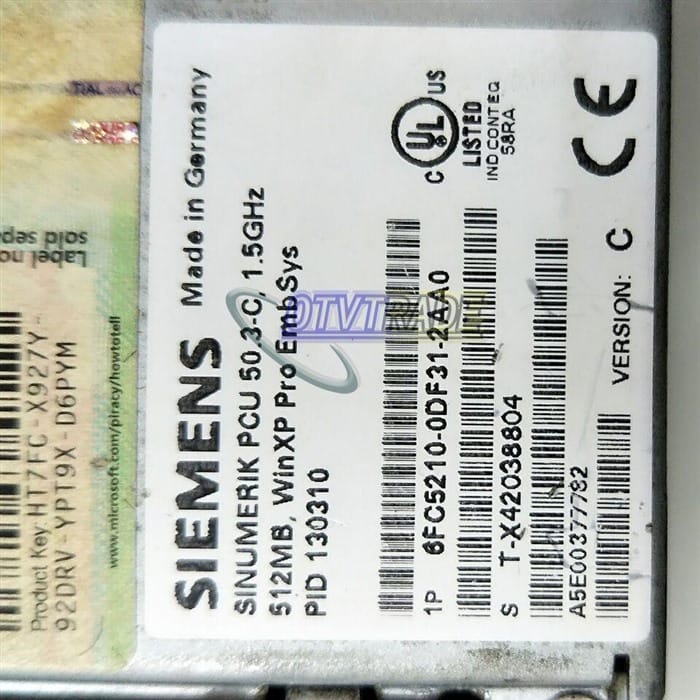 Модуль Siemens 6FC5210-0DF31-2AA0 6FC5 210-0DF31-2AA0