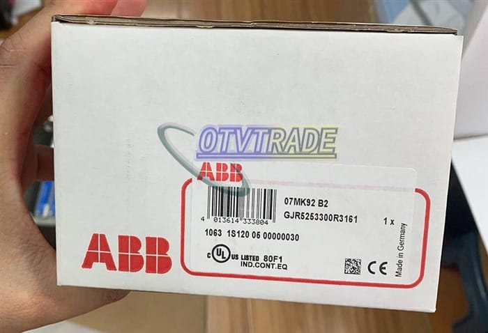 Модуль ABB CONTROLLER 07MK92 B2 GJR5253300R3161