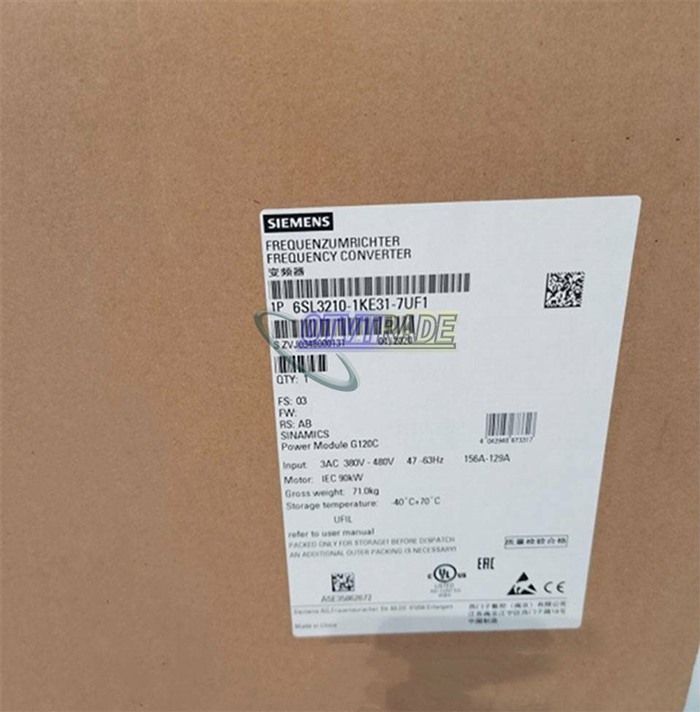 Модуль SIEMENS 6SL3210-1KE31-7UF1 6SL3 210-1KE31-7UF1