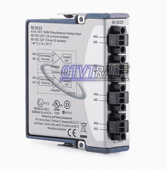 Модуль National instruments NI 9223 781398-01 Isolated Analog Input Module