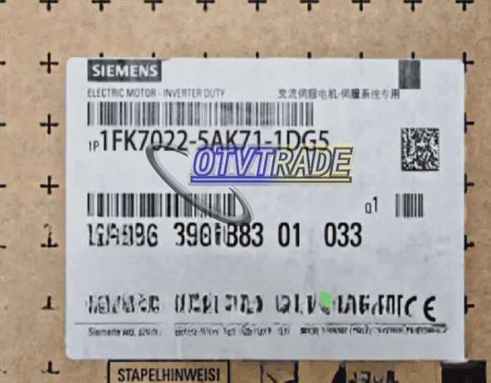 Модуль Siemens 1FK7022-5AK71-1DG5 Servo motor 1FK7 022-5AK71-1DG5