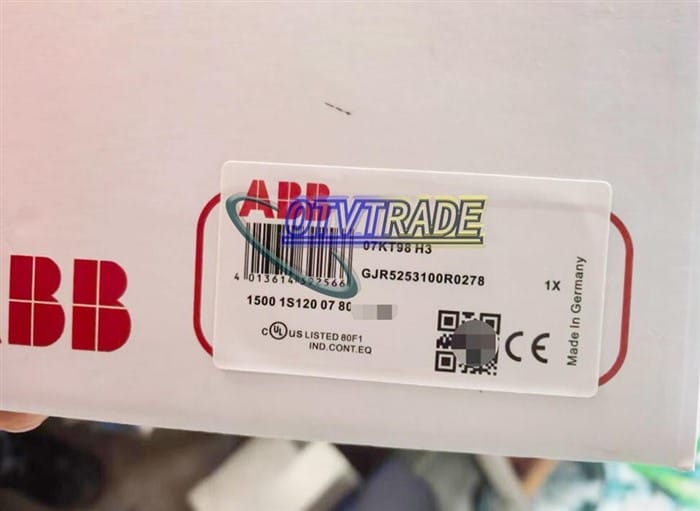 Модуль ABB Control Module 07KT98H3 GJR5253100R0278