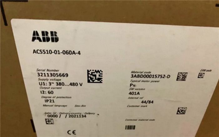 Модуль ABB inverter ACS510-01-060A-4 60A Motor power 30KW
