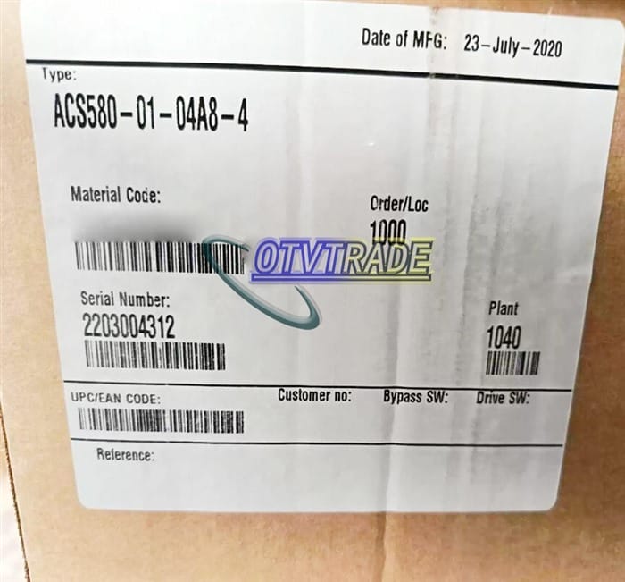 Модуль ABB Frequency Converter ACS580-01-04A8-4