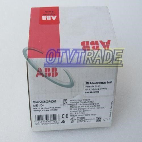 Модуль ABB ANALOG INPUT MODULE AI531 1SAP250600R0001