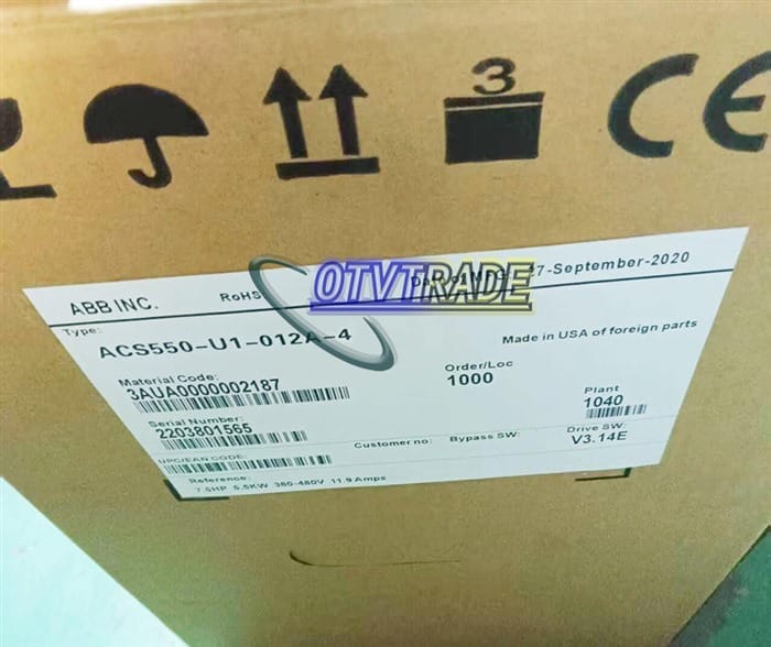 Модуль ABB Frequency Converter ACS550-U1-012A-4