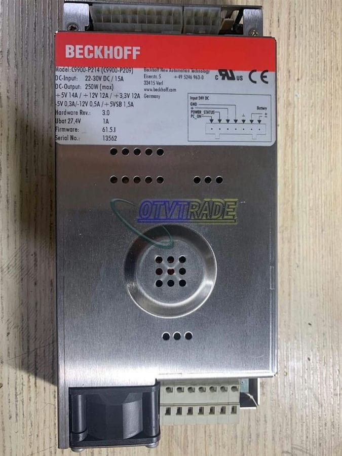 Модуль Beckhoff C9900-P214 Power Supply Fully