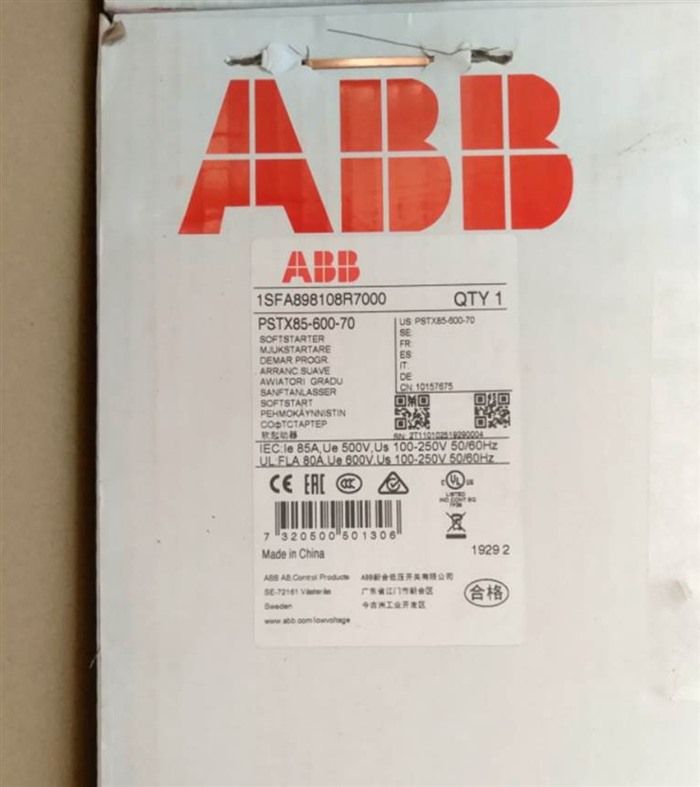 Модуль ABB PSTX85-600-70 1SFA898108R7000 Soft Starter