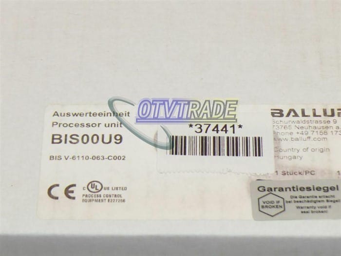 Модуль BALLUFF analysis unit BIS00U9 BIS V-6110-063-C002