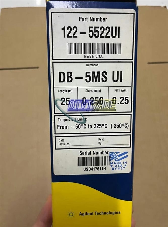 Модуль AGILENT GAS CHROMATOGRAPHIC COLUMN 122-5532UI DB-5MSUI