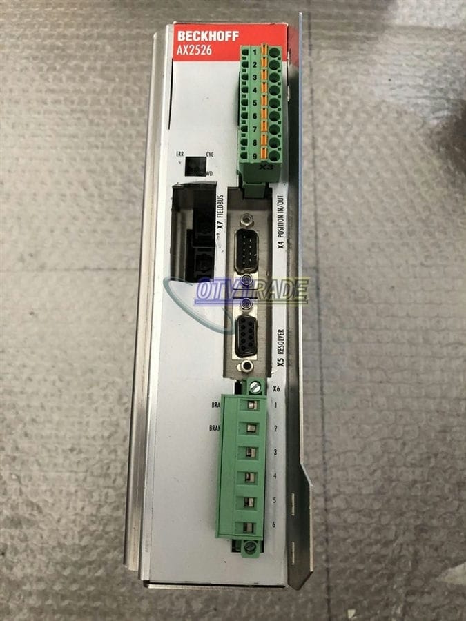 Модуль BECKHOFF servo driver AX2526-B200 AX2526-B200