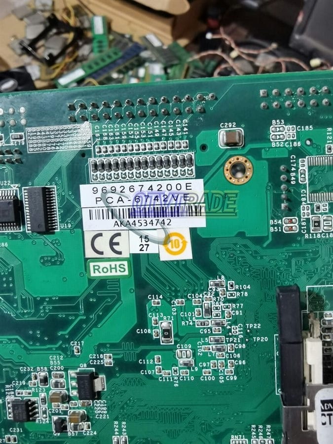 Модуль advantech PCA-6742VE ISA CPU