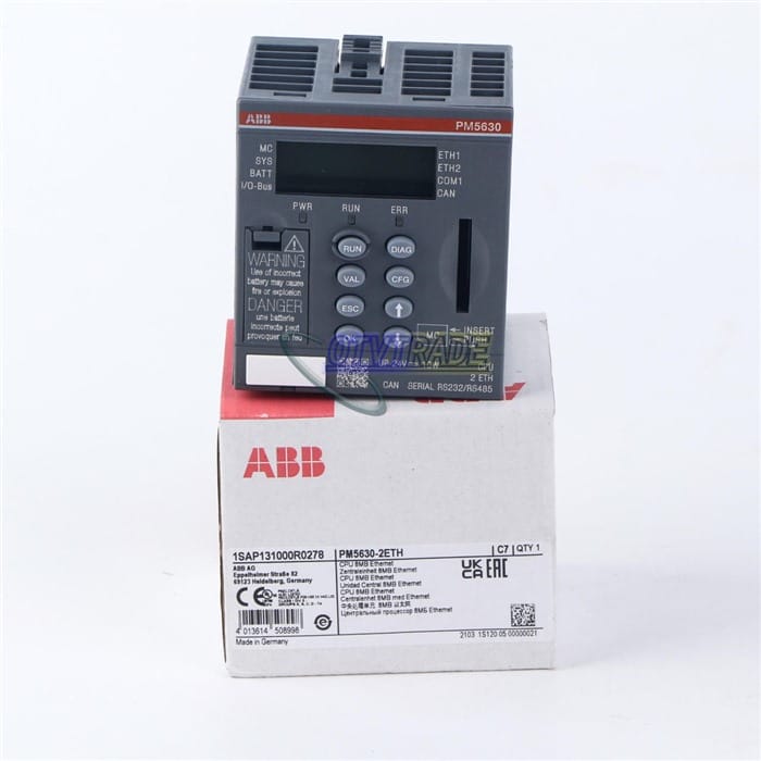 Модуль ABB PLC MODULE PM5630-2ETH 3ABD00038893