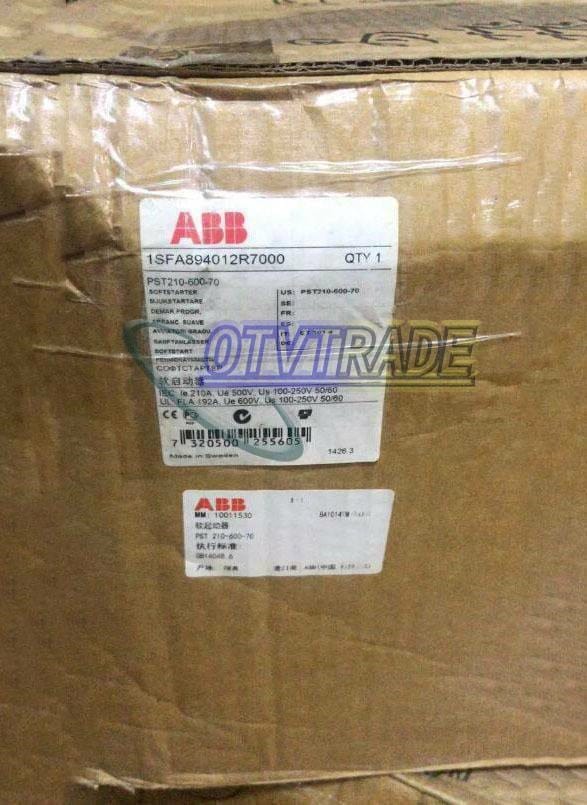 Модуль 1PIECE ABB SOFT STARTER PST210-600-70 1SFA894012R7000