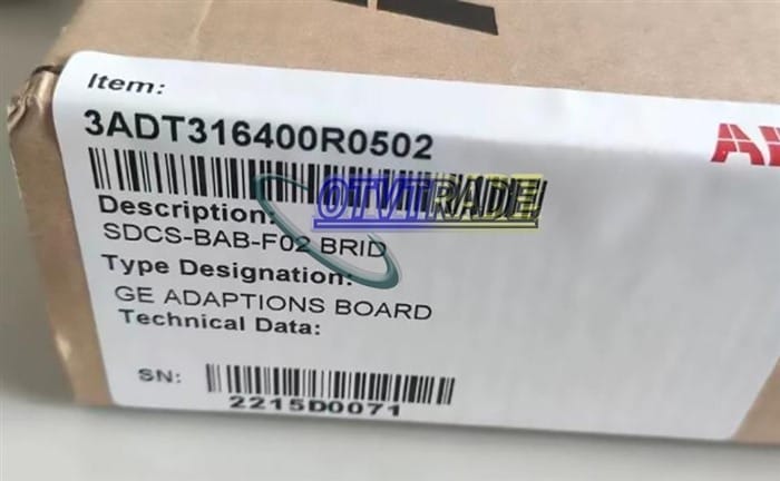 Модуль ABB DC Speed Regulator Excitation Module SDCS-BAB-F02 3ADT316400R0502