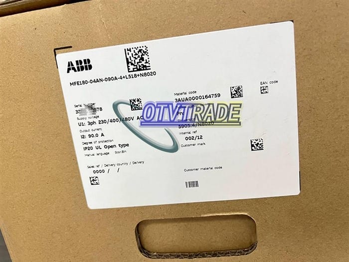 Модуль ABB Frequency Converter MFE180-04AN-090A-4+L518+N8020