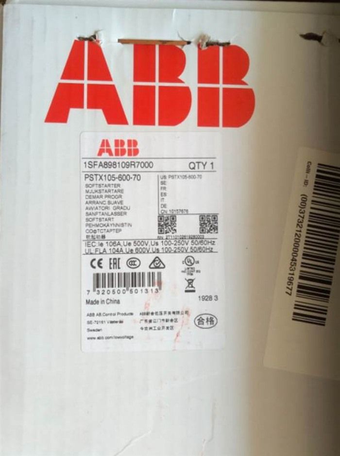 Модуль ABB PSTX105-600-70 1SFA898109R7000 Soft Starter