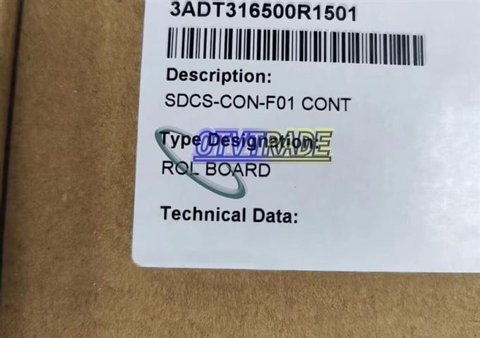 Модуль ABB DC Drive Motherboard SDCS-CON-F01 3ADT316500R1501
